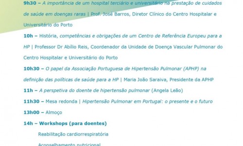 Dia Mundial da Hipertensão Pulmonar