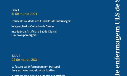 V Congresso de Enfermagem da Unidade Local de Saúde de Santo António: