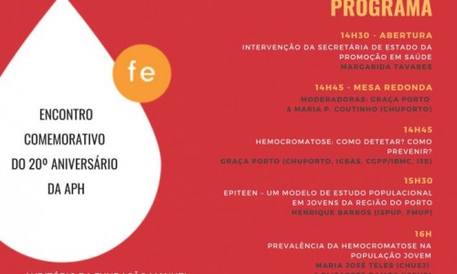 Encontro Comemorativo do 20º Aniversário da Associação Portuguesa de Hemocromatose