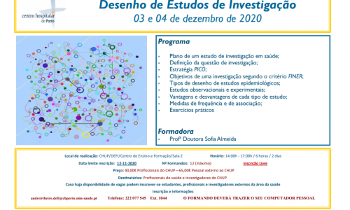 Desenho de Estudos de Investigação